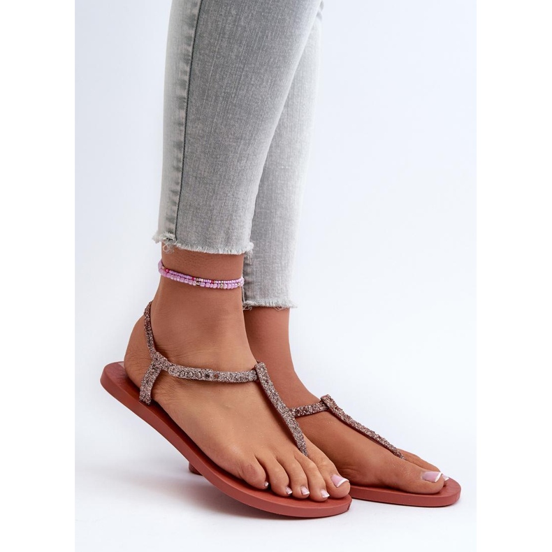 Sandalias Ipanema Coral mujer rosa 1