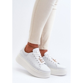 Vinceza Zapatillas mujer con plataforma Blanco 1 Vinceza Zapatillas mujer con plataforma Blanco 1