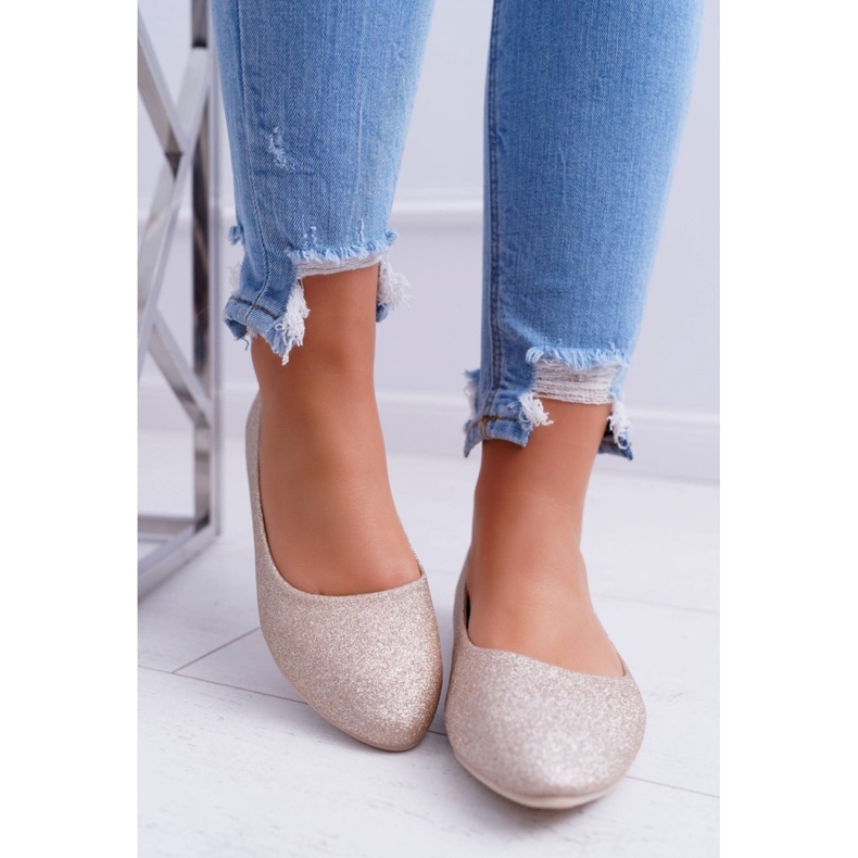 Bailarinas Modelo Tiffy CC200P Oro - Step in style amarillo 1