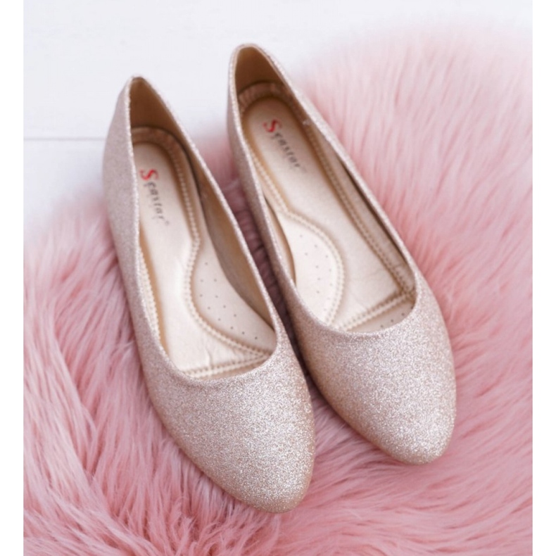 Bailarinas Modelo Tiffy CC200P Oro - Step in style amarillo 2