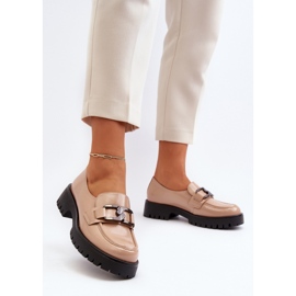 Step in style Mocasines Modelo Santtes 58289 Beige - Paso con estilo 1