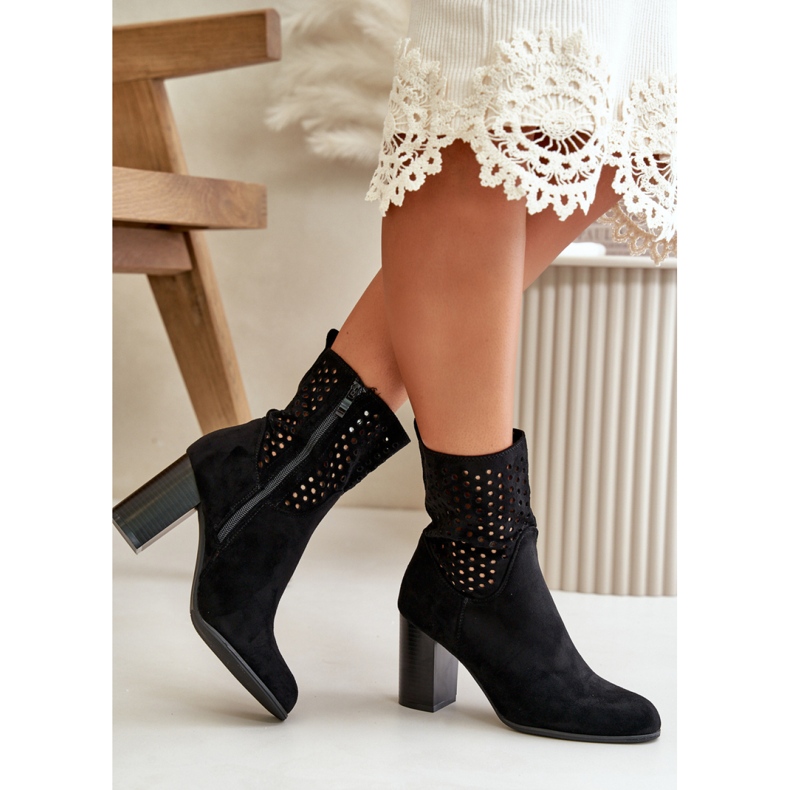 Step in style Botas Modelo Meriadne YL203 Negro - Paso con estilo 1