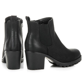 Super Me Botas negras clásicas negro 5