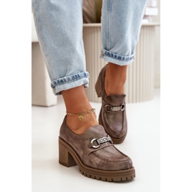 Zapatos mujer Zazoo Beige Oscuro 2
