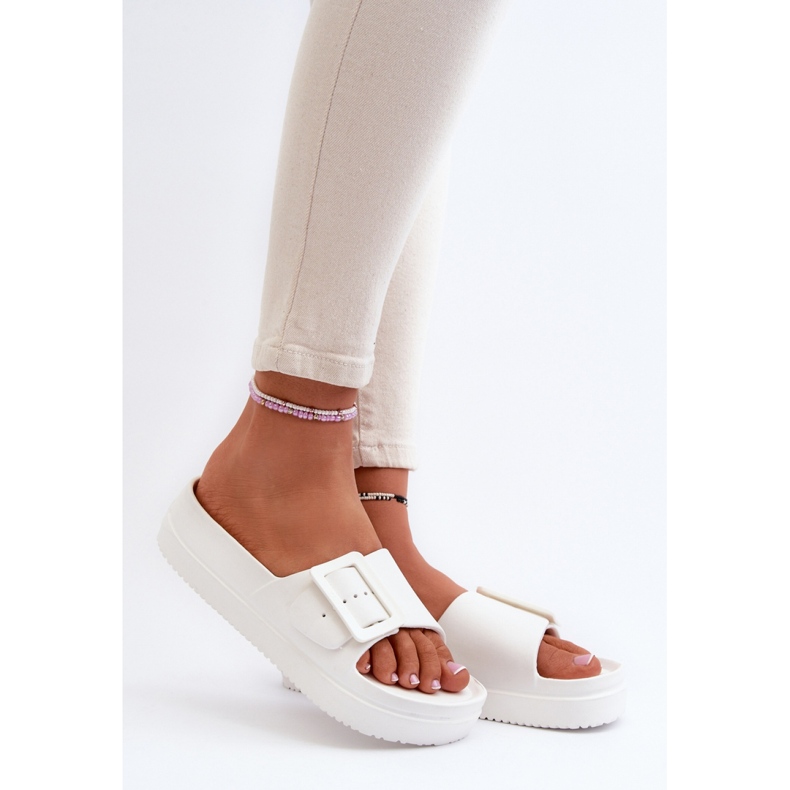 Step in style Sandalia Chanclas Modelo Big Star NN274A661 Blanco - Pisa con estilo 1