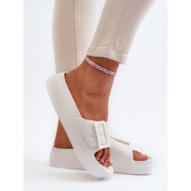Step in style Sandalia Chanclas Modelo Big Star NN274A661 Blanco - Pisa con estilo 2