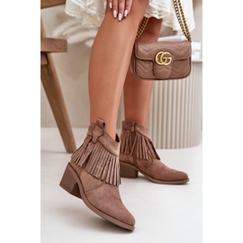 S.Barski Botines de mujer marrón 1