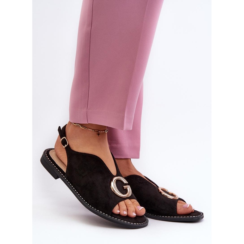 S. BARSKI Sandalias de mujer elegantes de S.Barski negro 1