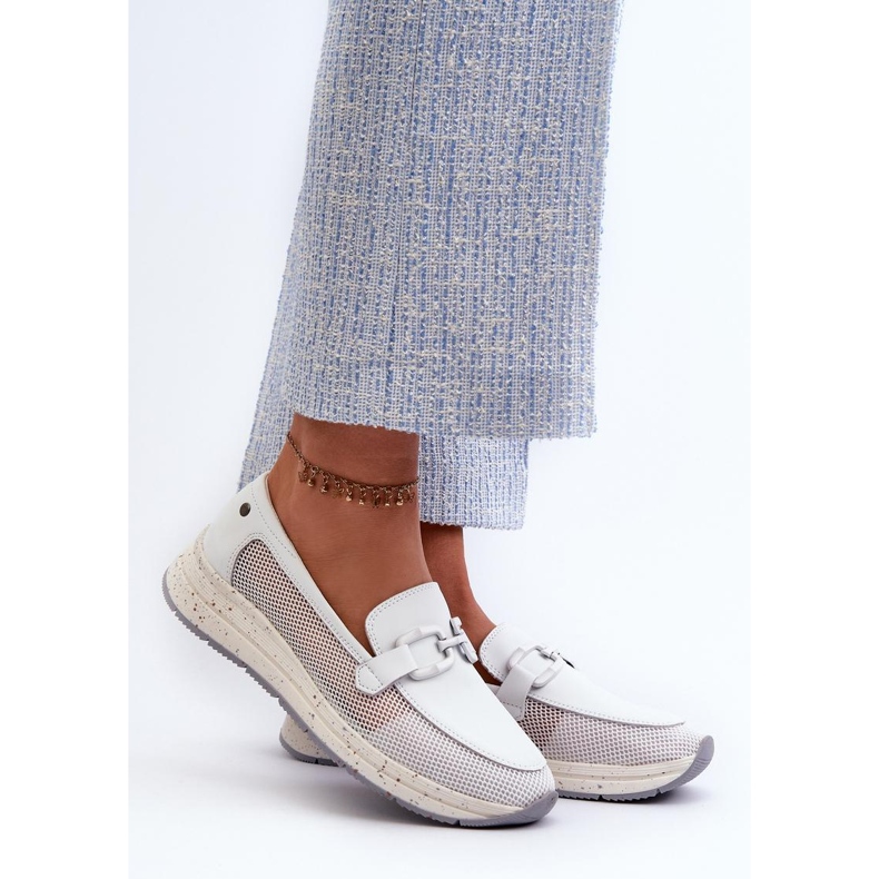 Mocasines Deportivos Blancos 1