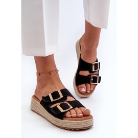 Sandalia Chanclas Modelo C-315 Negro 2