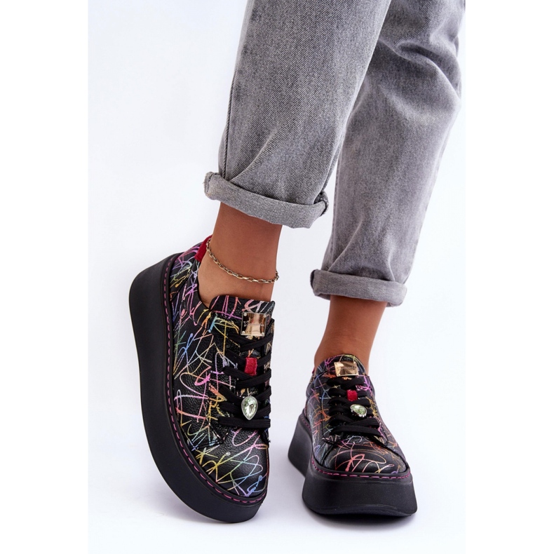 Zapatillas Deportivas Modelo Maciejka Multicolor negro 1 Zapatillas Deportivas Modelo Maciejka Multicolor negro 1