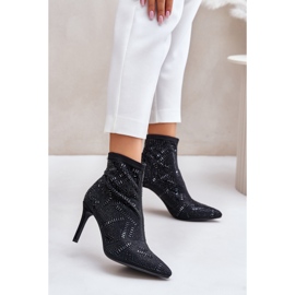 S.Barski HY42-161 Botas negras negro 1
