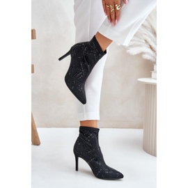 S.Barski HY42-161 Botas negras negro 2