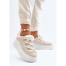 Step in style Zapatillas Deportivas Modelo Vinali 55-22 Beige - Pisa con estilo 2