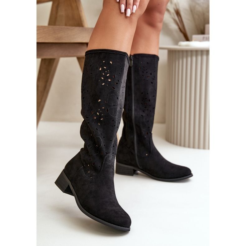 Step in style Botas Modelo Orchides NS525P Negro - Paso con estilo 1
