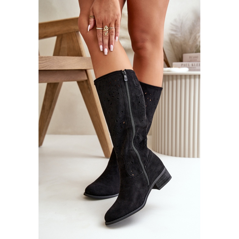 Step in style Botas Modelo Orchides NS525P Negro - Paso con estilo 2
