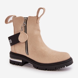Step in style Botas Modelo Calvaro NC1279 Beige - Paso con estilo 2