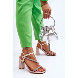 Step in style Sandalias Modelo Carlotta H8-292 Beige - Pisa con estilo 2
