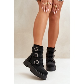 Botas Modelo HB-277 Negras negro 2
