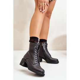 Modelo Vinceza Botas negras negro 1