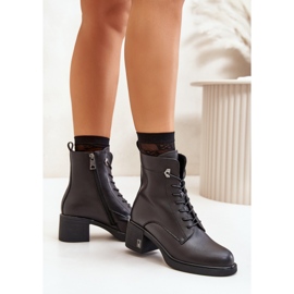 Modelo Vinceza Botas negras negro 2
