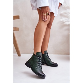 Botas Aislante Mujer con Decoración Jezzi ASA198-21 verde 1