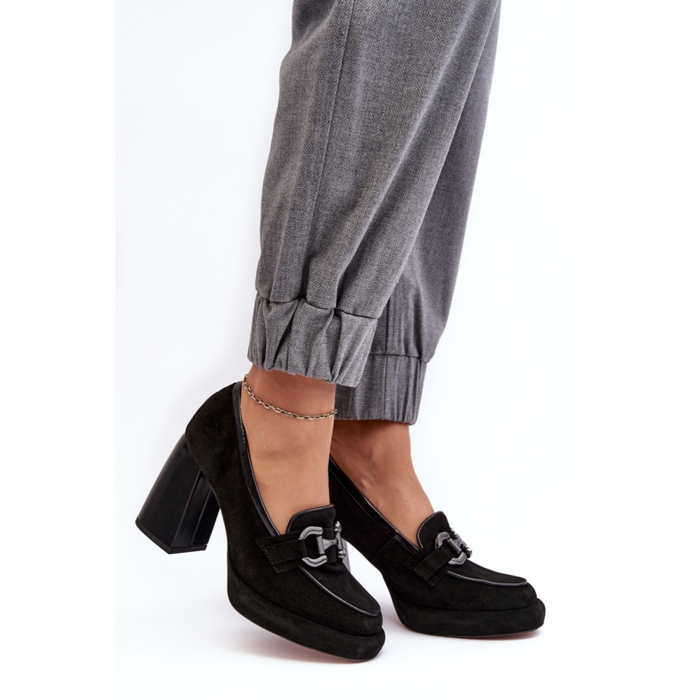 Salón de mujer con decoración Laura Messi 2706 500-173 negro 1