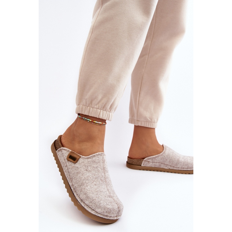 Inblu DJ000010 Pantuflas beige claro 1