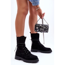 Step in style Workers Modelo Jence DE1051S Ante Negro - Paso con estilo 2