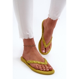 Sandalias chanclas Zaxy JJ285253 lima verde 2