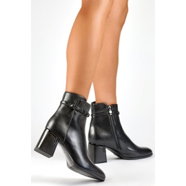 Botas de Mujer Forradas con Pelo GD-FL2089B negro 1