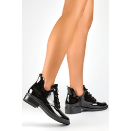 Botas Charol Mujer GD-DO619-B negro 1