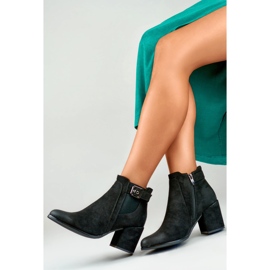 Botas de Mujer Forradas con Pelo 260034B-SU negro 3