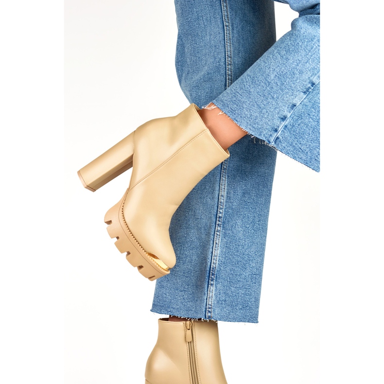 Botas Modelo NS313KH Beige - PRIMO 2