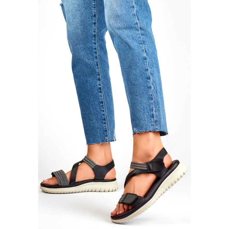 Sandalias de mujer BM051-3019-1B negro 1