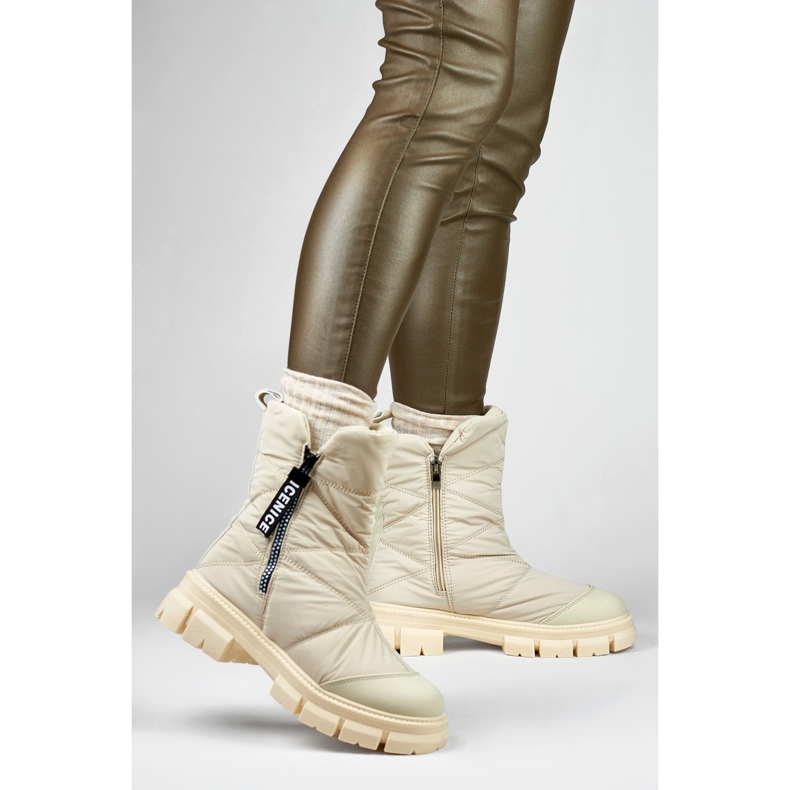 Botas de nieve Modelo 9312-4BE Beige - PRIMO 2