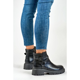 Botines Modelo Aline 250043B-PU Negro - PRIMO 2