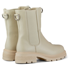 Botas Modelo DES906BE Beige - PRIMO 4