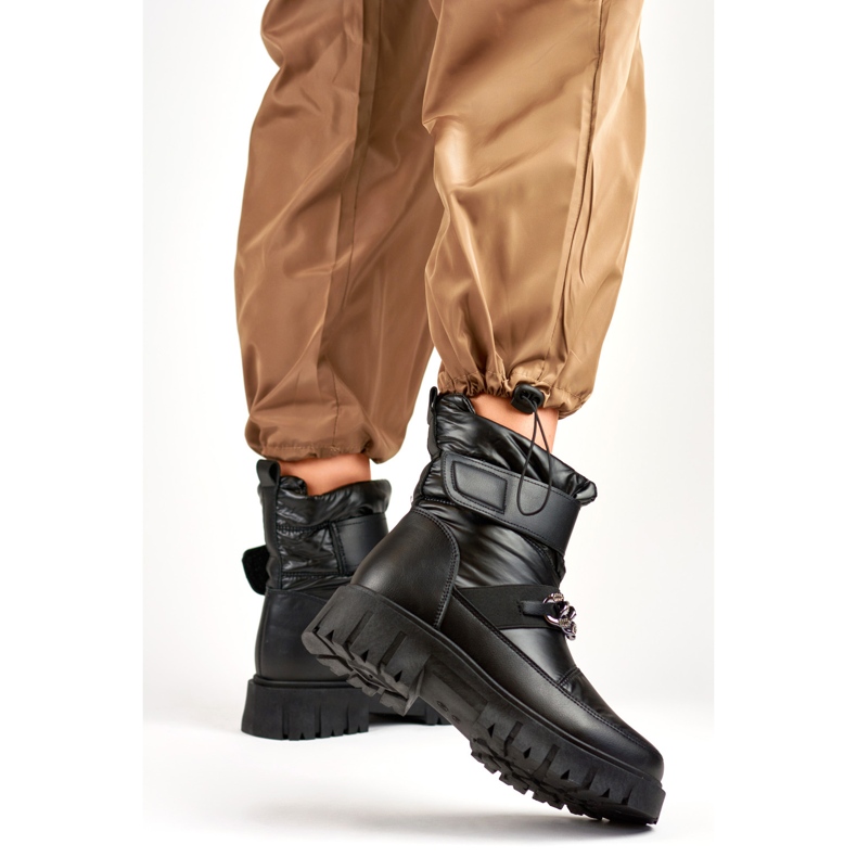 Botas de nieve Modelo JH-5B Negro - PRIMO 2