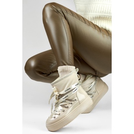 Botas de nieve Modelo 5754-4BE Beige - PRIMO 3