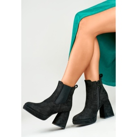 Modelo 7987B Botas de ante negro - PRIMO 1