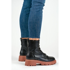 Trabajadores Modelo Brigitte 250044OR-PU Negro/Naranja - PRIMO 3