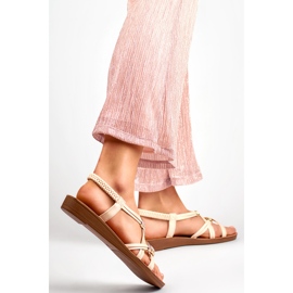 Sandalias mujer PS06BE beige 1 Sandalias mujer PS06BE beige 1