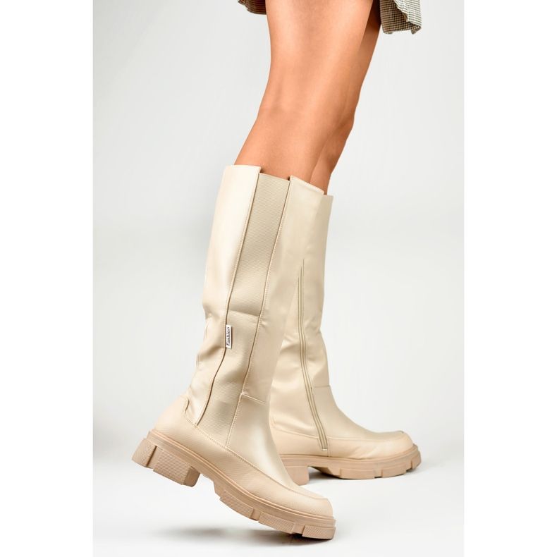 Botas Modelo JH-21-7BE Beige - PRIMO 2
