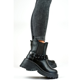 Botas Chelsea Modelo GD-BHRX7385B Negro - PRIMO 3
