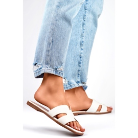 Sandalia Chanclas Modelo MTBL06W Blanco 1 Sandalia Chanclas Modelo MTBL06W Blanco 1