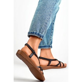 Sandalias Mujer PS07B Negro 1
