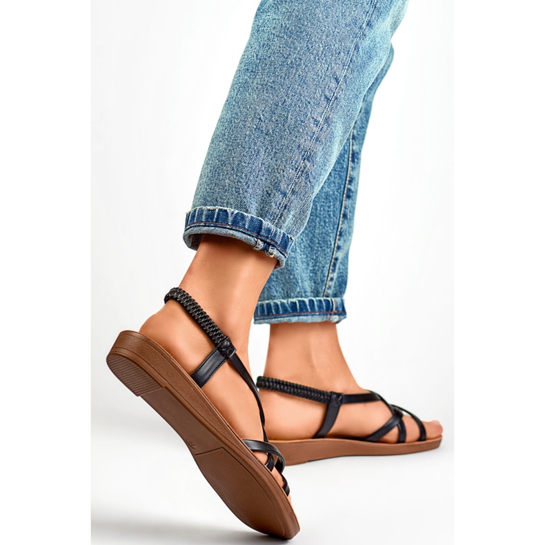 Sandalias Mujer PS07B Negro 1