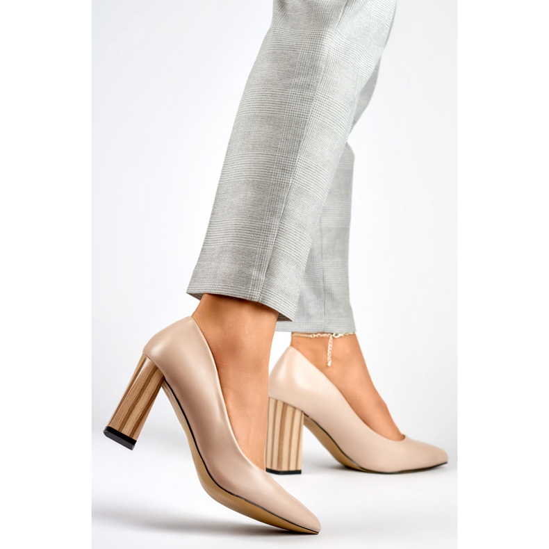 Bombas Modelo GD-FL486A-D.BE Beige 1 Bombas Modelo GD-FL486A-D.BE Beige 1