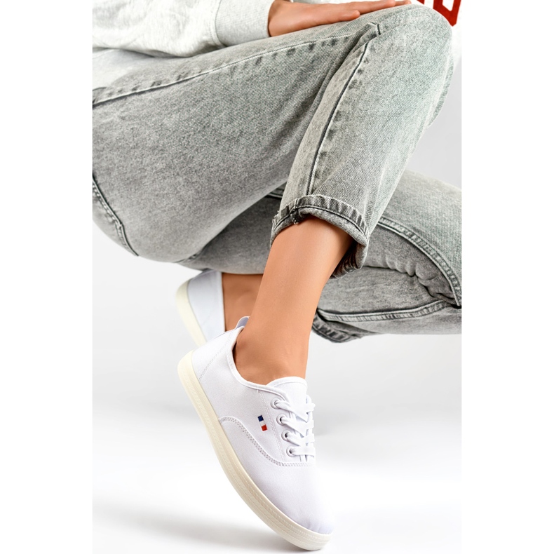 Zapatillas Bajas Mujer HB-6W Blanco 1 Zapatillas Bajas Mujer HB-6W Blanco 1